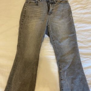 Loft Curvy High Waist Kick Crop jeans Size 8/29